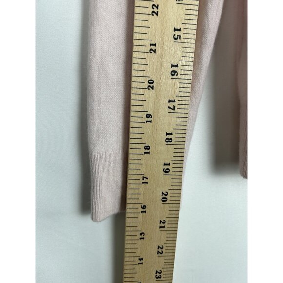 Quince Women’s Pink Turtleneck High Neck 100% Cashmere Sweater Soft Small - Picture 5 of 9